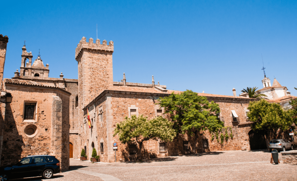 caceres provincia soleada españa